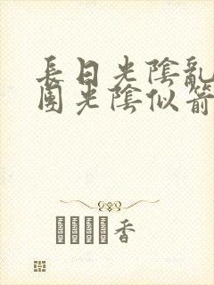 长日光阴乱作一团光阴似箭笔渺