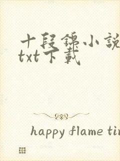 十段锦小说全本txt下载封面