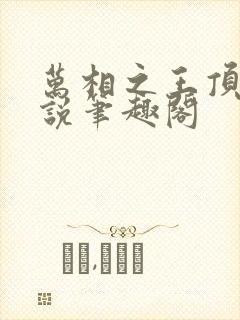 万相之王顶点小说笔趣阁