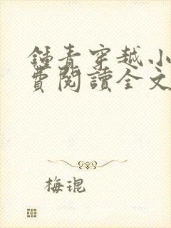 钟青穿越小说免费阅读全文