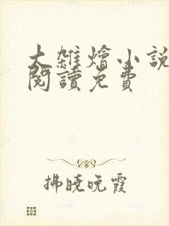 大杂烩小说全集阅读免费