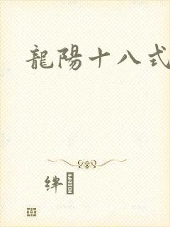 龙阳十八式封面