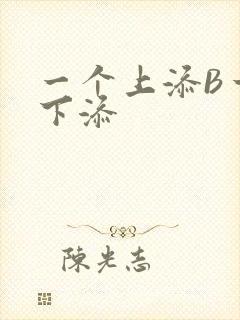 一个上添B一个下添