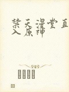 禁天漫堂直接进入原神