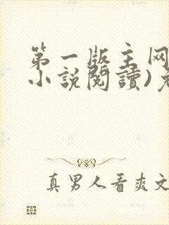 第一版主网(在小说阅读)免费阅读