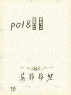 po18С˵封面