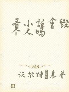 看小说会毁掉一个人吗封面