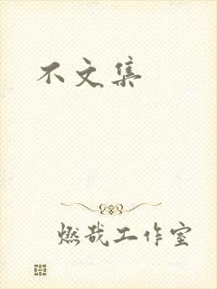 不文集封面