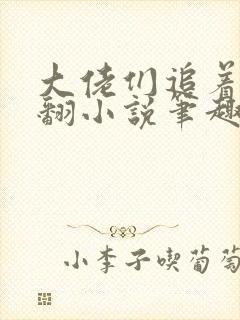 大佬们追着让我翻小说笔趣阁免费阅读封面