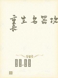 重生名器攻略兄长