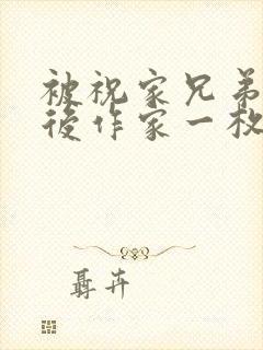 被祝家兄弟共享后作家一枚夹心饼封面