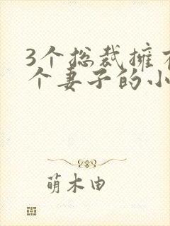 3个总裁拥有一个妻子的小说