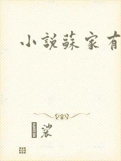 小说苏家有女