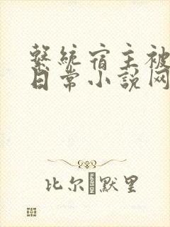 系统宿主被满的日常小说网盘