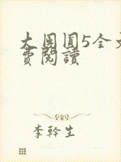 大团圆5全文免费阅读