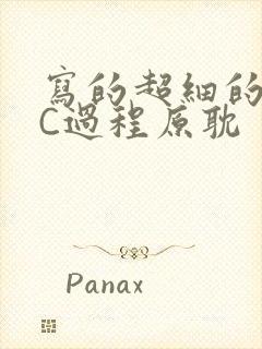 写的超细的多肉C过程原耽