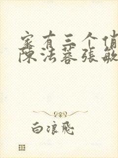 家有三个俏媳妇陈法蓉张敏封面