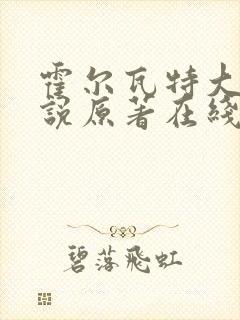 霍尔瓦特大街小说原著在线阅读