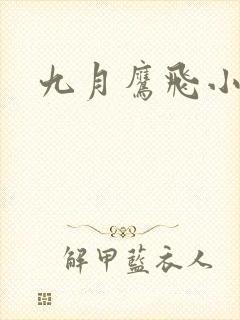 九月鹰飞小说