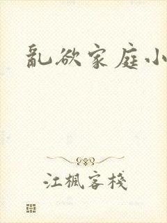 乱欲家庭小说封面