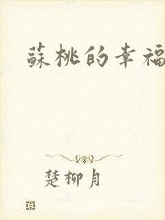 苏桃的幸福生活封面