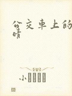 公交车上的诗请晴