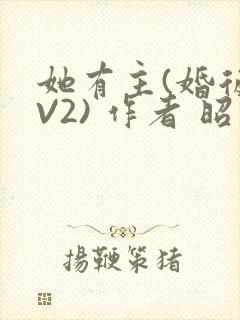 她有主(婚后1V2) 作者 昭愿