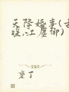 天降婚事(古暖暖,江尘御)