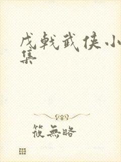 戊戟武侠小说全集