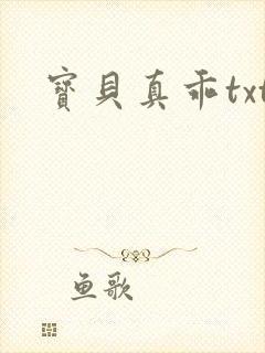 宝贝真乖txt封面