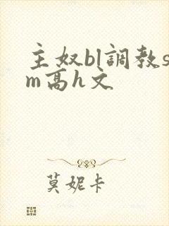 主奴bl调教sm高h文封面