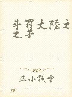 斗罗大陆之七怪之子