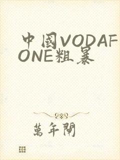 中国VODAFONE粗暴