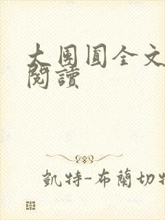 大团圆全文完整阅读