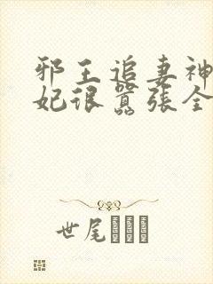 邪王追妻神医狂妃很嚣张全文免费