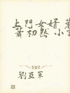 上门女婿 叶辰 萧初然 小说