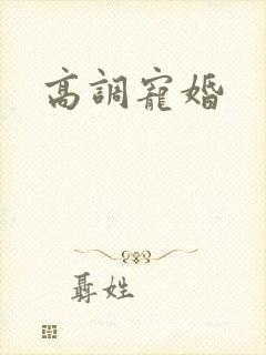 高调宠婚