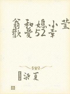 翁和媳小莹浴室欢爱52章封面