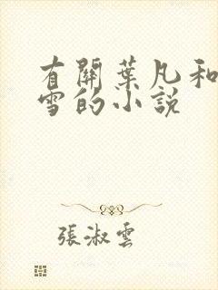 有关叶凡和唐若雪的小说