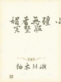 媚者无疆 小说 完整版