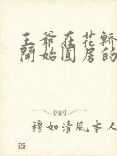 王爷在花轿里就开始圆房的小说封面