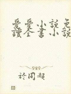 爱爱小说免费阅读全书小说乡村