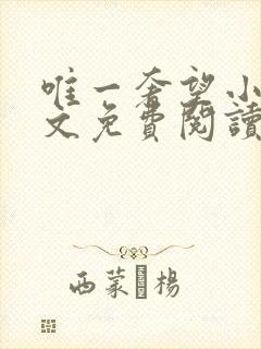 唯一奢望小说全文免费阅读