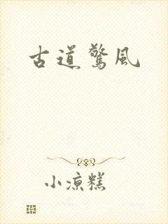 古道惊风封面