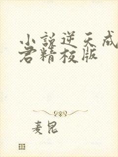 小说逆天成神贤君精校版