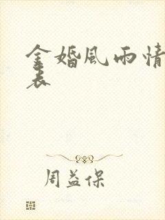 金婚风雨情演员表