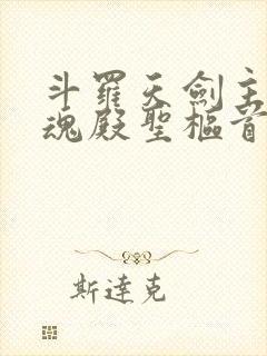 斗罗天剑主宰武魂殿圣枢首席