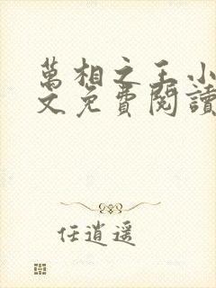 万相之王小说全文免费阅读无弹窗