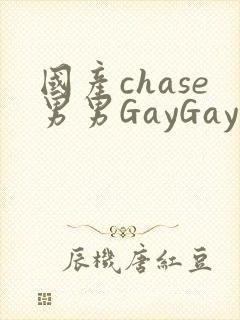 国产chase男男GayGay