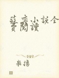 苏奕小说全文免费阅读